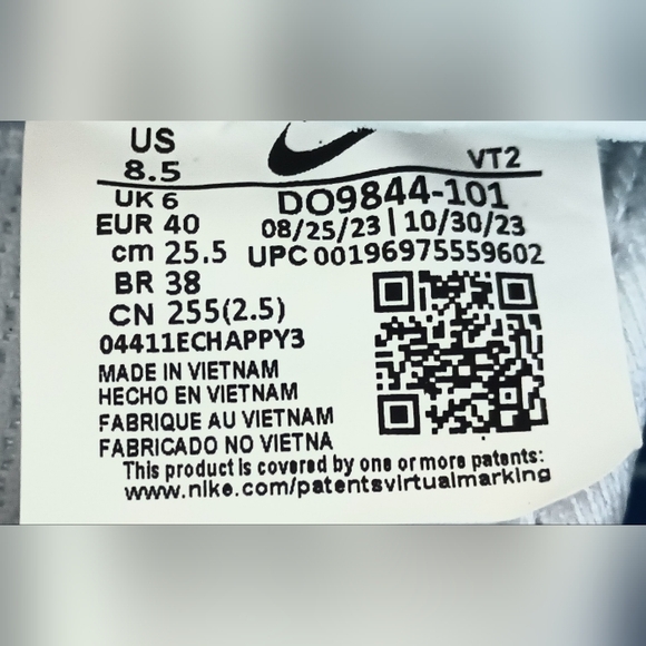 Nike Air Max 1 '86 Premium Women's Shoes White Royal Blue DO9844-101 ( NEW ) - Picture 12 of 12